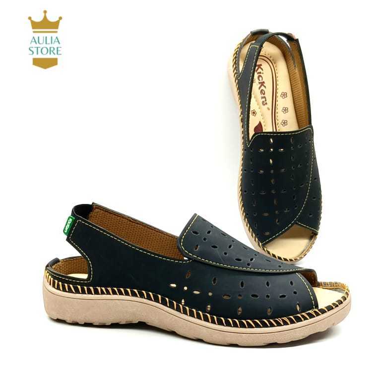 Sepatu Sandal Selop Wanita jumbo Big Size 41 42 43 Aulia 90
