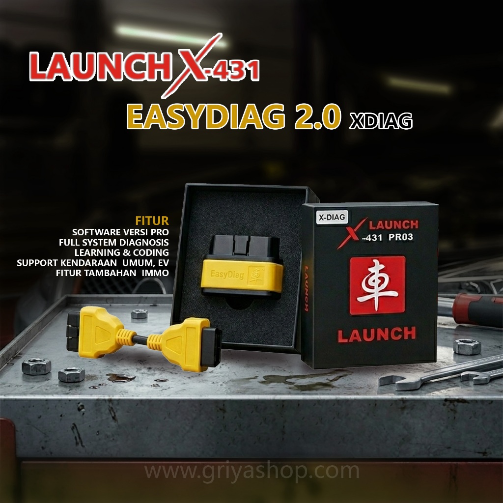 Scanner Mobil Launch Easydiag 2.0 X431 PRO3  XDiag Pro Online Upgrade