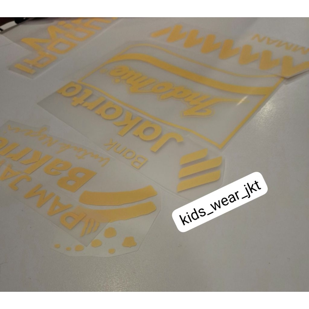 (25/2026) Sponsor Persija - Nameset - Patch Original