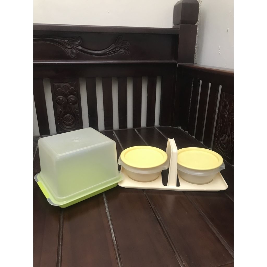 Tupperware Tempat Roti Tawar Warna Hijau Toples Tupperware Original Second