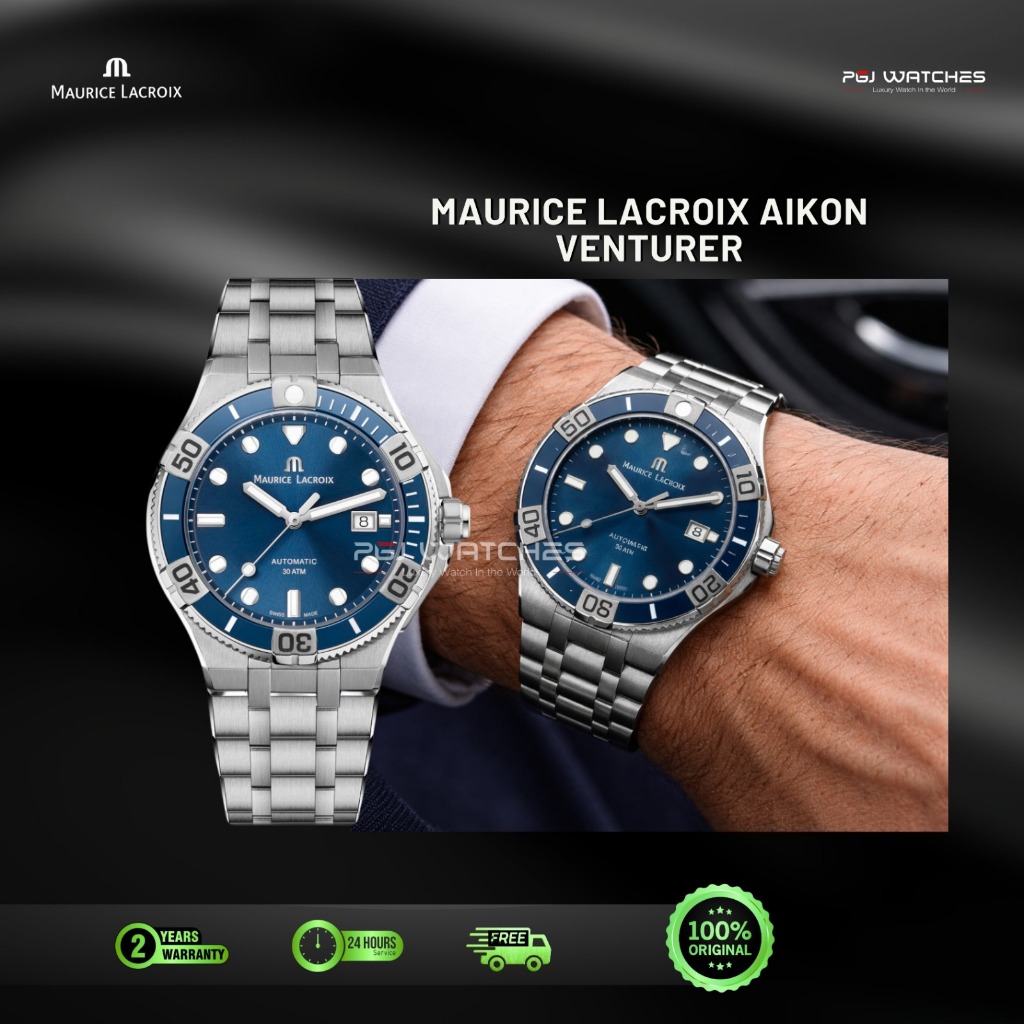 MAURICE LACROIX Aikon Venturer 43mm - AI6058-SS001-430-1