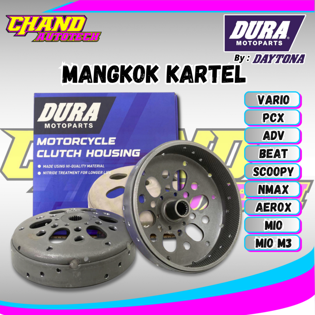 Mangkok Ganda Kartel Vario Pcx Adv Beat Scoopy Aerox Nmax Lexi Mio m3 Mio sporty Mio J DURA DAYTONA