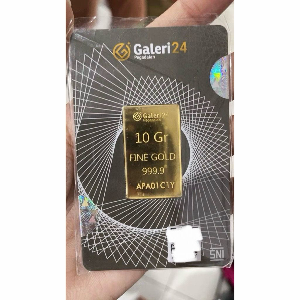 Logam Mulia 10gr Galeri 24 READY STOCK