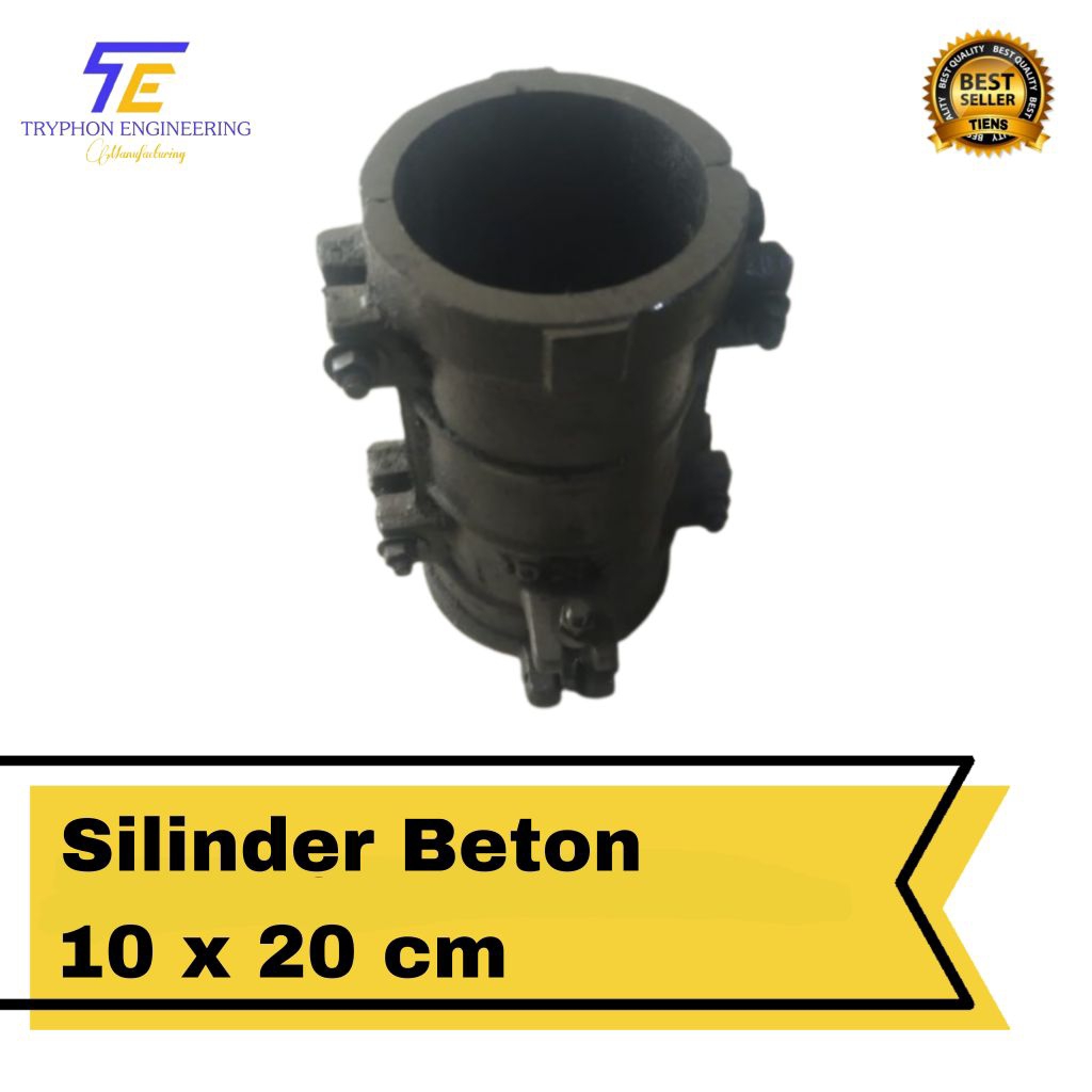 Silinder Beton / Cylinder Beton ukuran 10x20cm Teknik Sipil