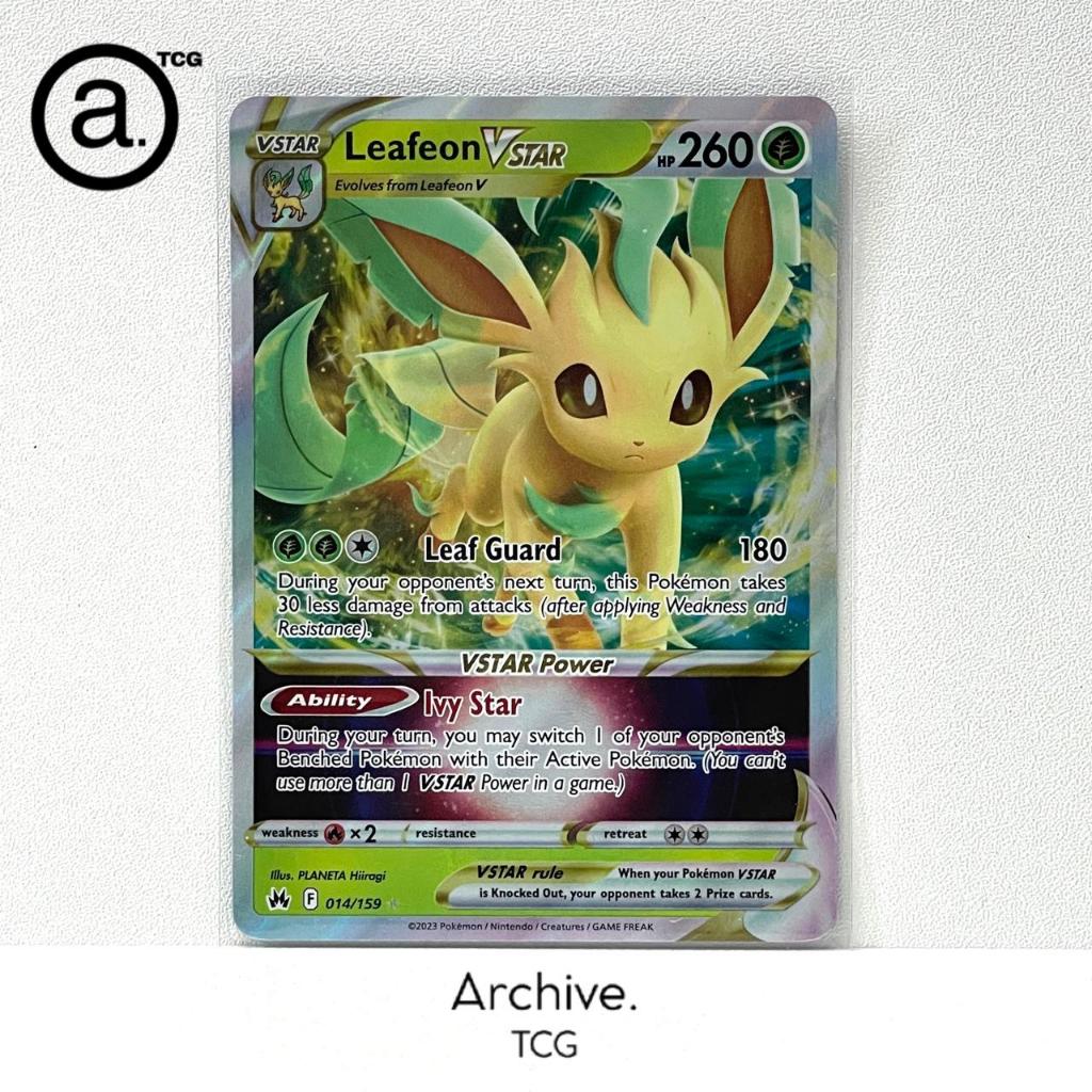 Leafeon VSTAR (014/159) Pokemon English ~ Crown Zenith (CRZ)