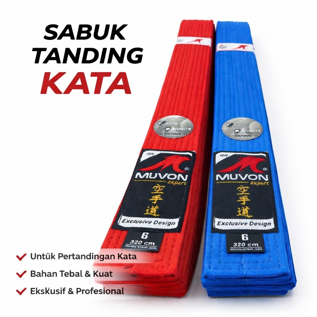 Sabuk Tanding Kata Muvon (Pro Series)