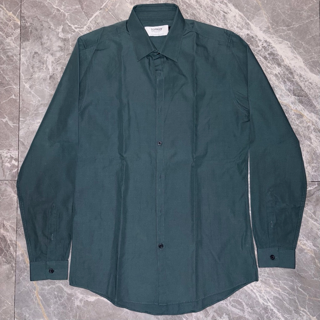 kemeja panjang pria TOPMAN