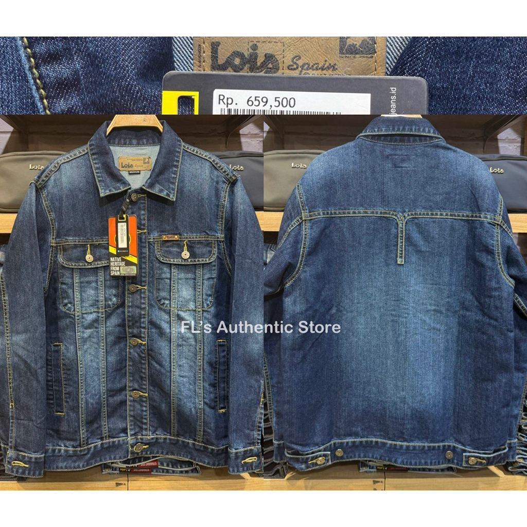 Jaket Lois jeans Original New dark blue
