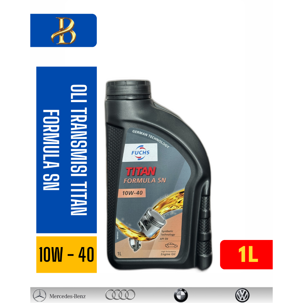 OLI TRANSMISI TITAN FORMULA SN 10W - 40 FUCHS