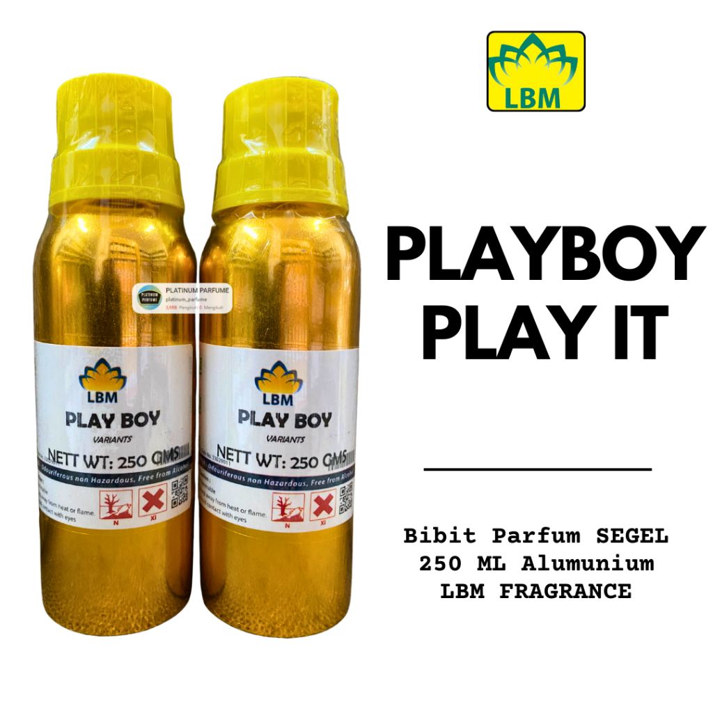 Bibit Parfum LBM - PLAYBOY 250 ML SEGEL BIBIT LBM Fragrance