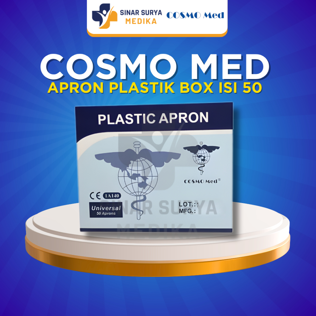 Apron Plastik/Celemek Plastik - Cosmomed /Cosmomed - Apron Plastik/Celemek Plastik 50's