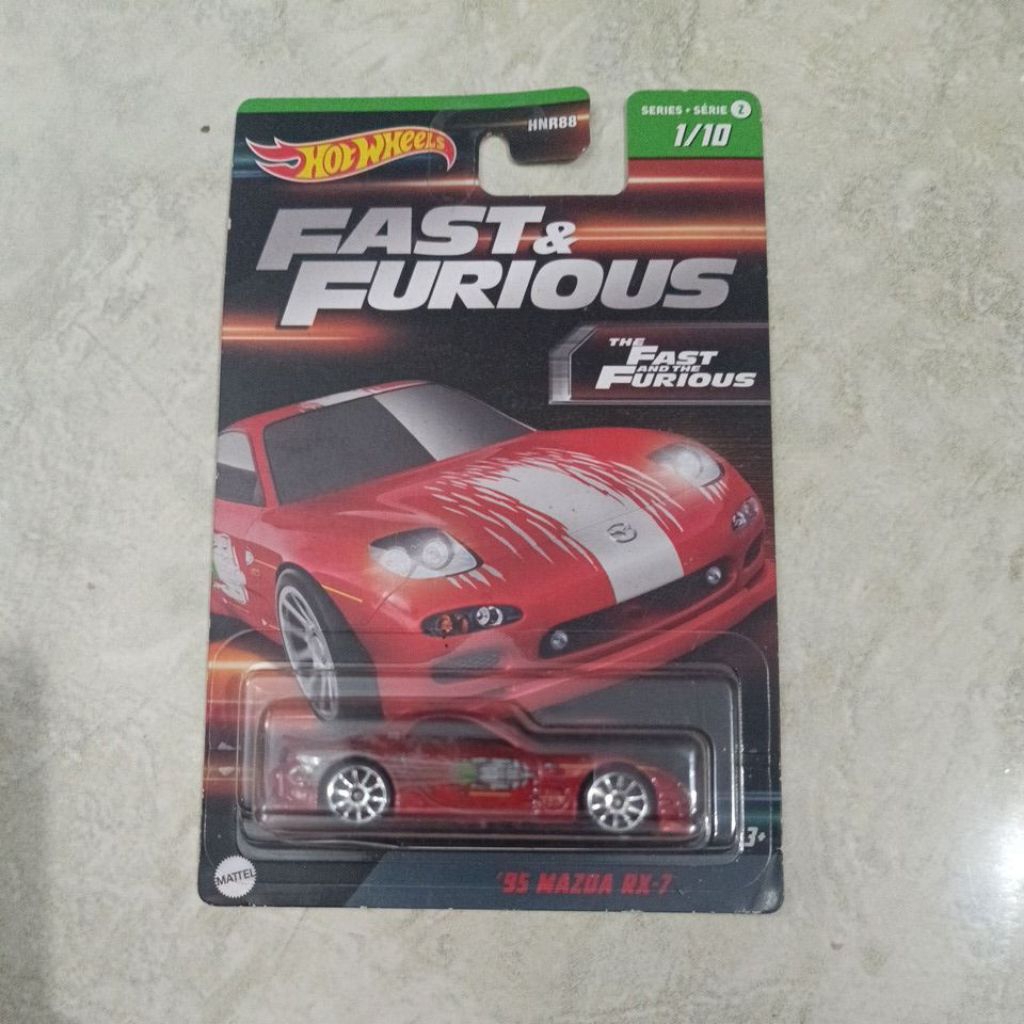 hotwheels fast and furious mazda rx 7 wave 2