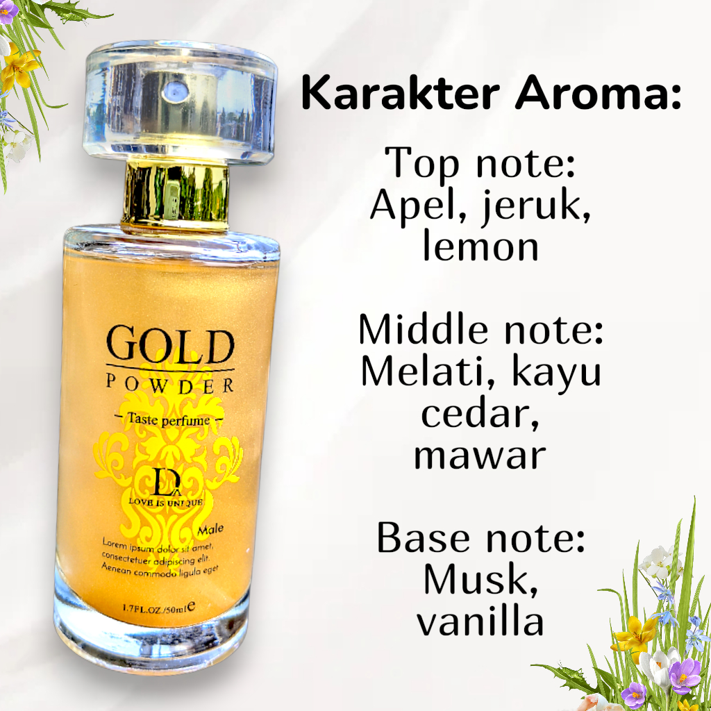 Parfum Pria Tahan lama 50ml Aroma Segar Mewah Lembut Parfume Eau De Parfume 100% Original Ekslusif