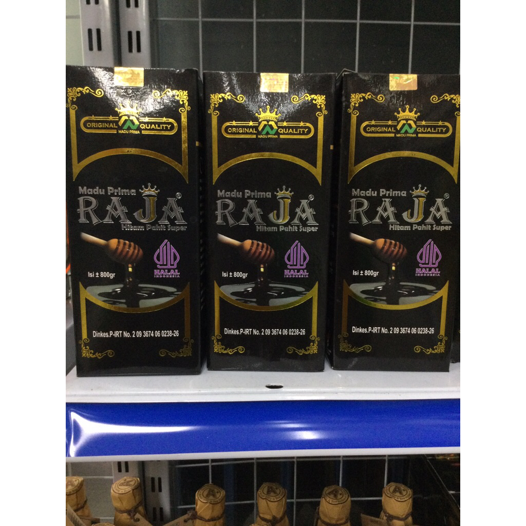 Raja madu hitam pahit super madu prima