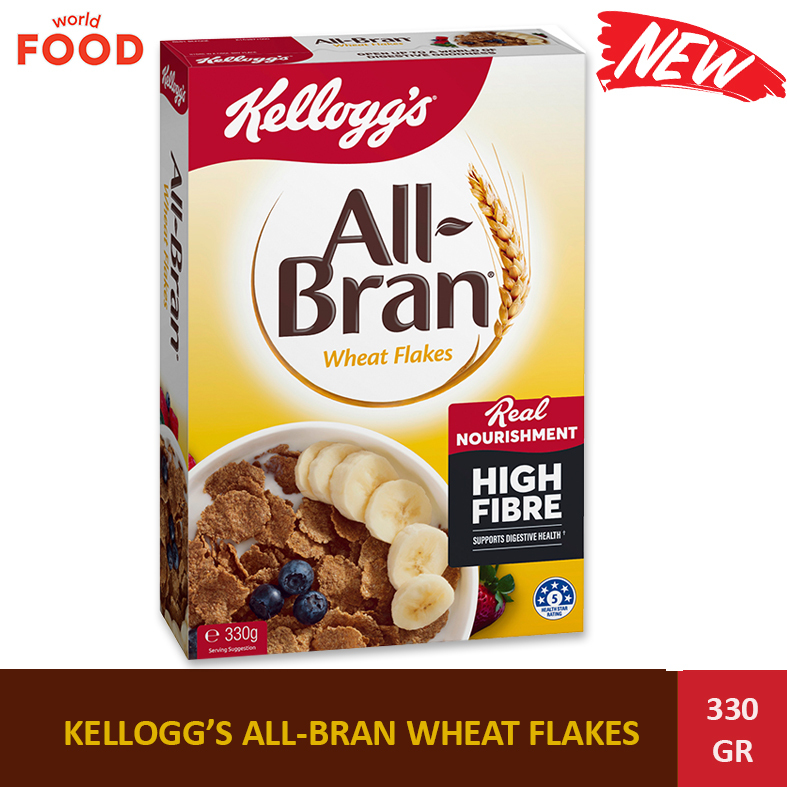 KELLOGG'S ALL-BRAN WHEAT FLAKES 330GR