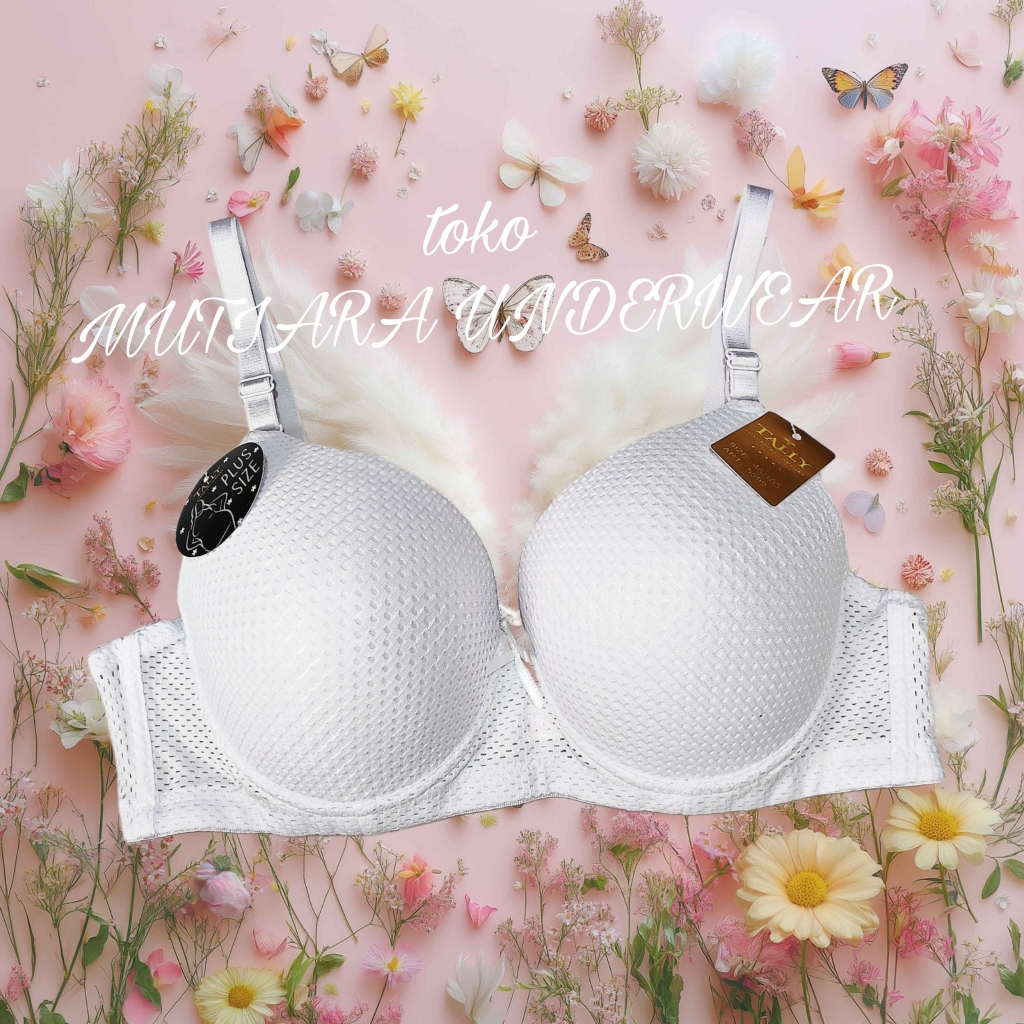 Bra Jumbo Kawat TALLY 5599 Ukuran 42-46 Cup D / BH Oversize Wanita Cup Besar / BH Kawat Jumbo Wanita