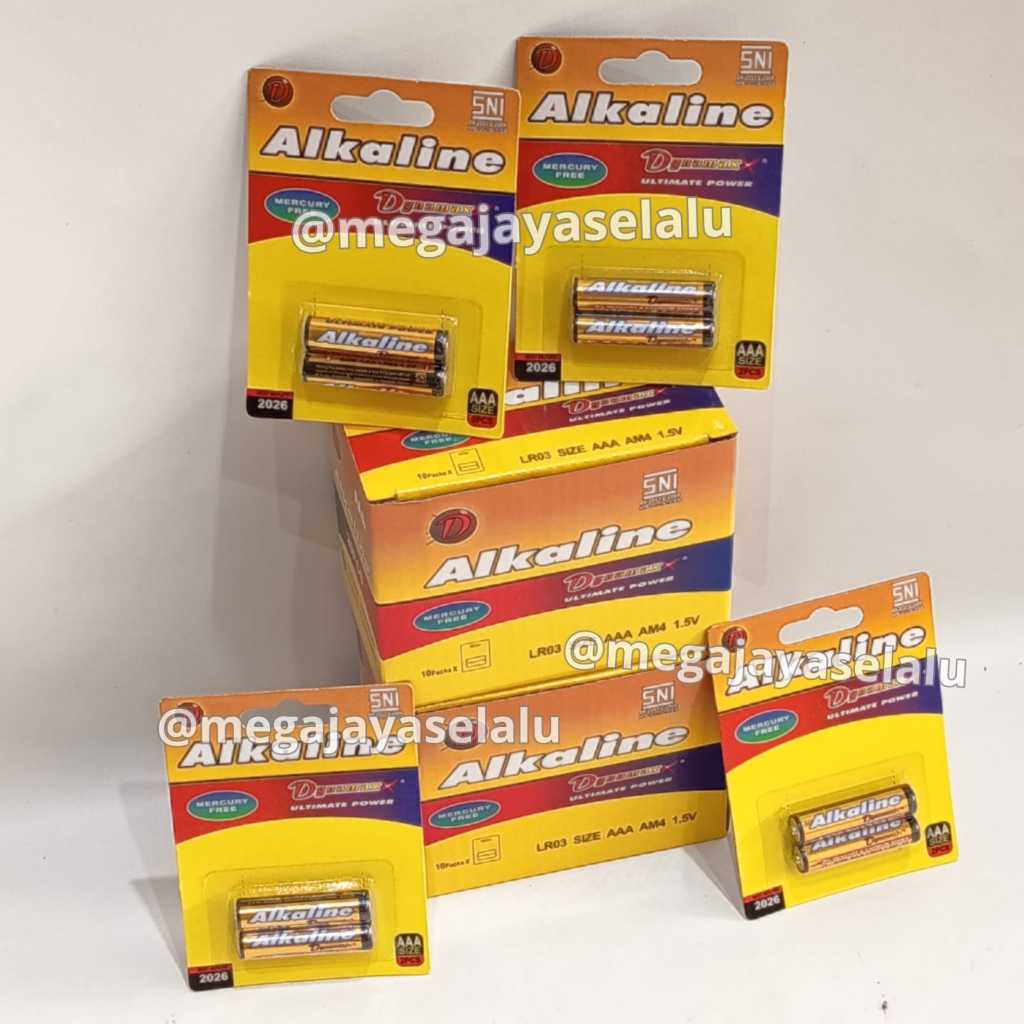 Baterai Alkaline Dynamax AAA Alkaline A3