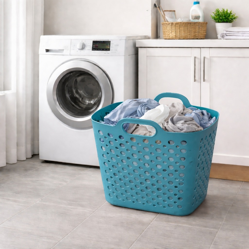 Penthouse Tempat Keranjang Baju Kotor Pakaian Plastik Laundry Bak Keranjang