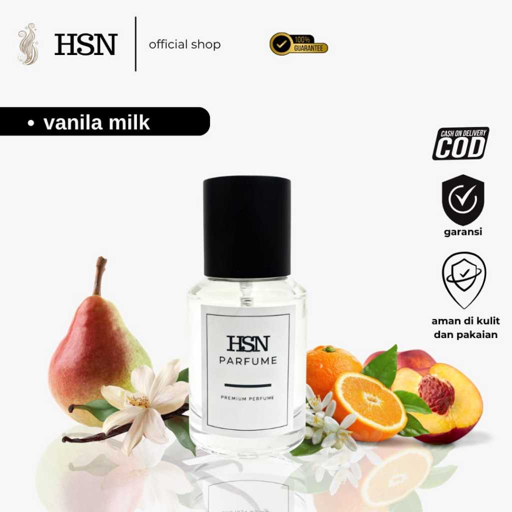 Vanila Milk - Aroma Susu - Parfum Unisex Terlaris - Tahan Lama - By HSN Parfume