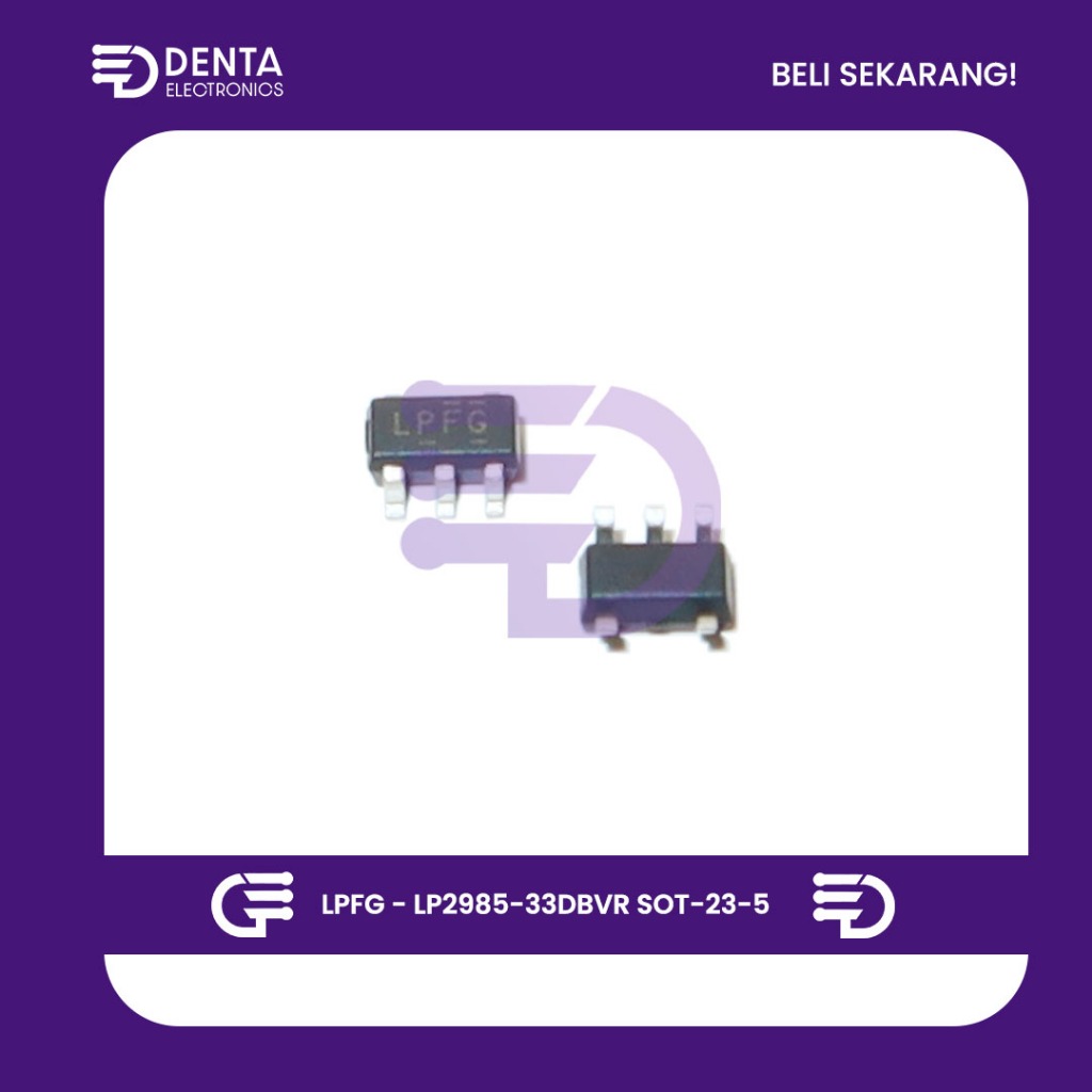 LPFG - LP2985-33DBVR SOT-23-5 - Komponen Elektronik