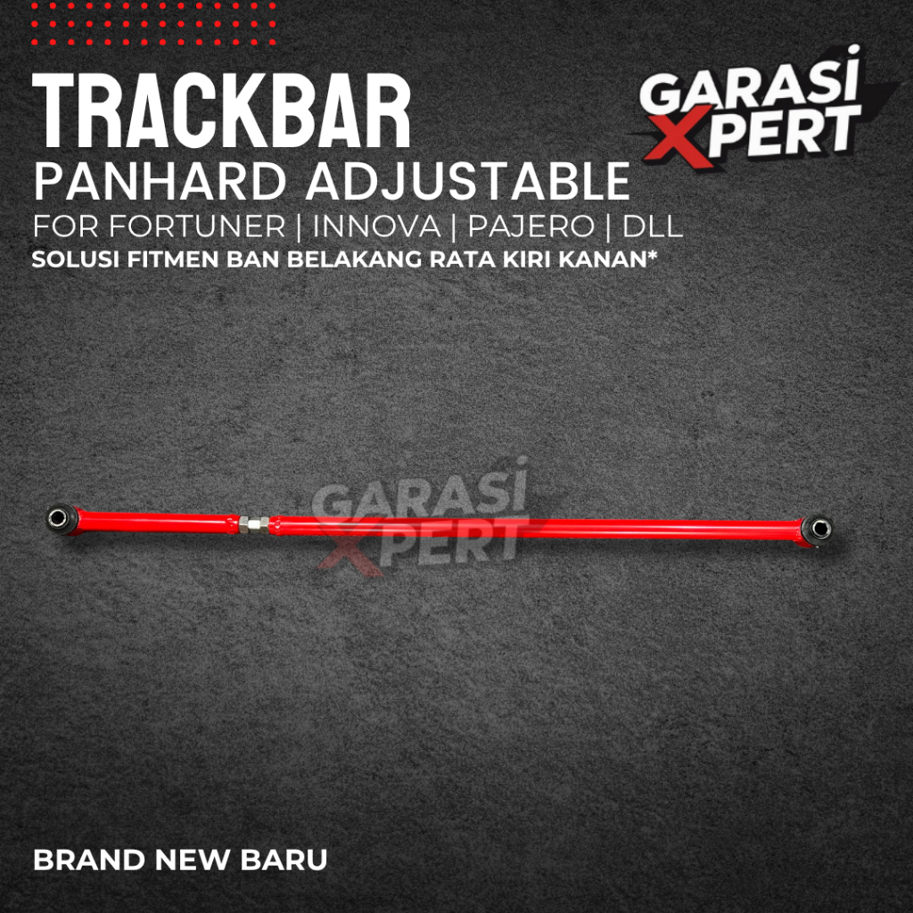 TRACKBAR PANHARD ADJUSTABLE INNOVA FORTUNER PAJERO
