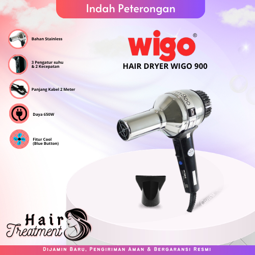 HAIR DRYER/PENGERING RAMBUT/HAIR DRYER WIGO/WIGO 900