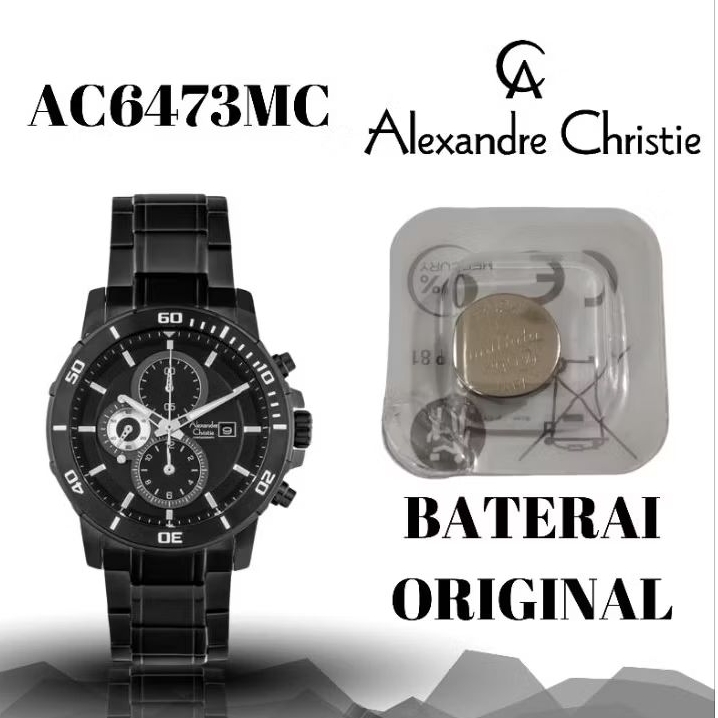 BATERAI JAM ALEXANDRE CHRISTIE ORIGINAL AC6473MC