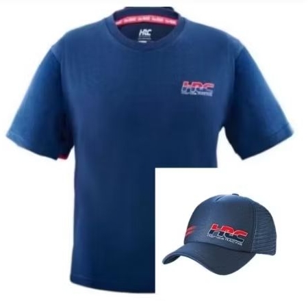 HRC23 ELEGAN NAVY TSHIRT-KAOS HRC ORI-TOPI HRC