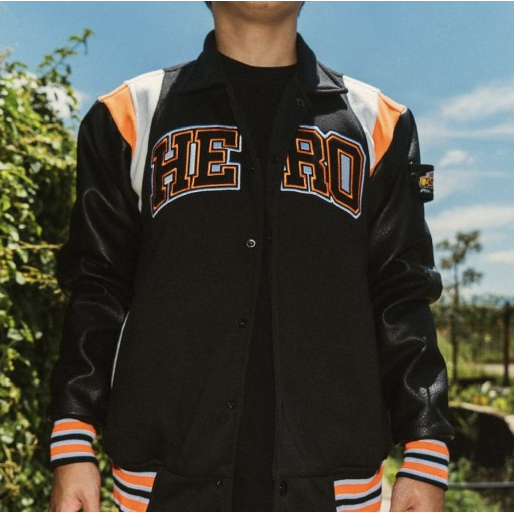 varsity faith industries x my hero academia bakugo  xxl limited original