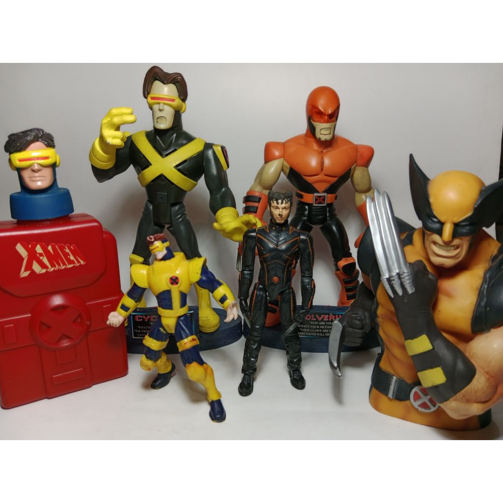 Action Figure X-Man Cyclops & Wolverine