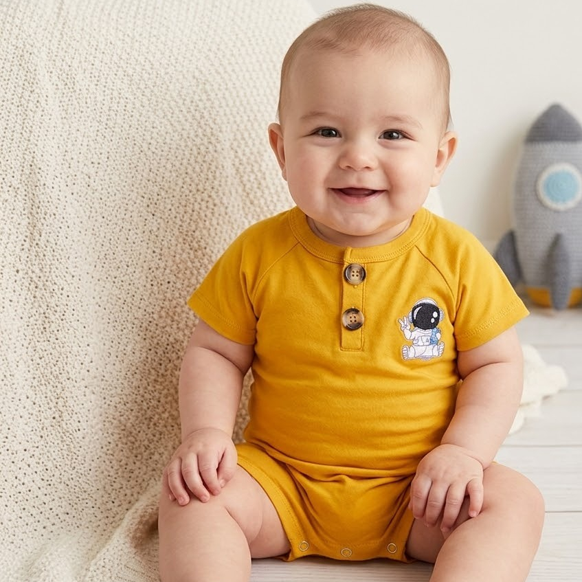 Baby Boy Hampers - Astro Baby Romper Cotton & Sepatu Bayi - Hampers Bayi/Hampers Bayi Laki-laki