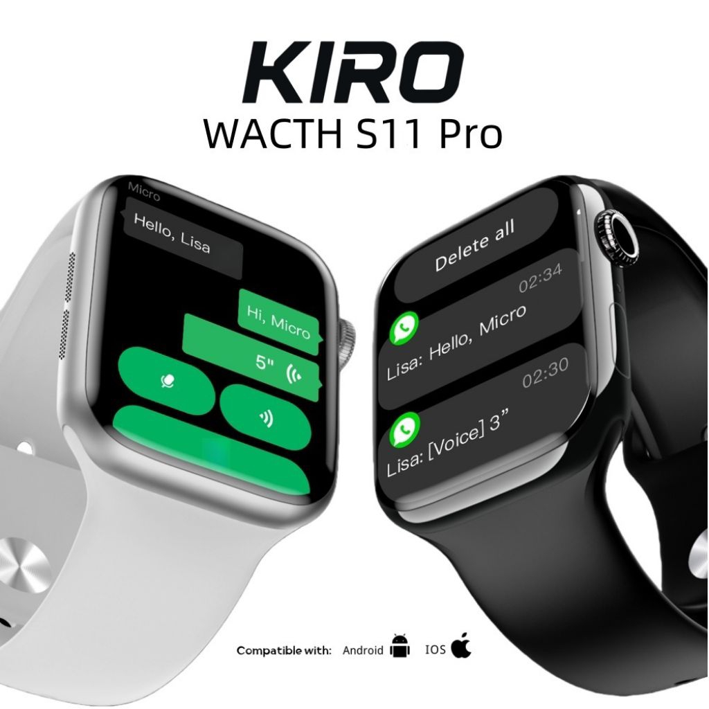 KIRO WATCH S11 PRO SMART WATCH IP 67