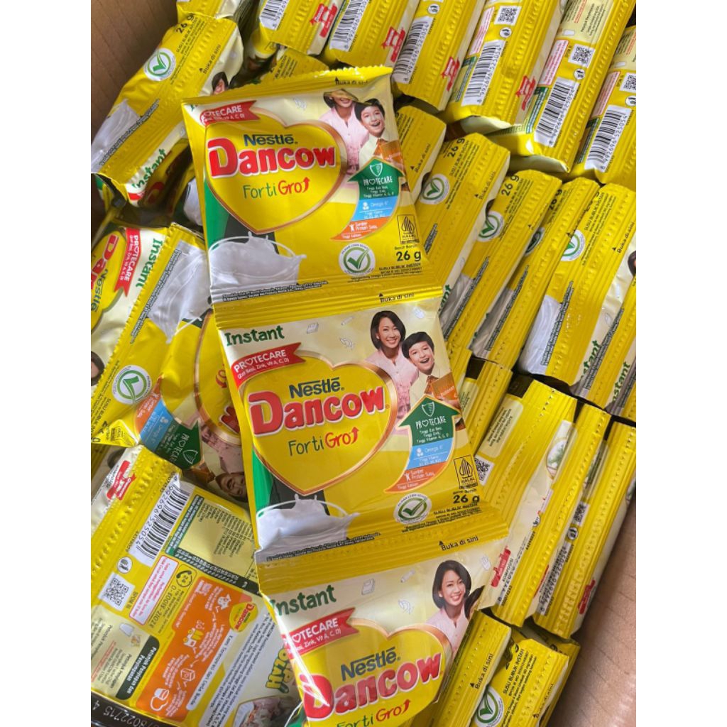 Susu dancow sachet 1 renteng isi 10 pcs
