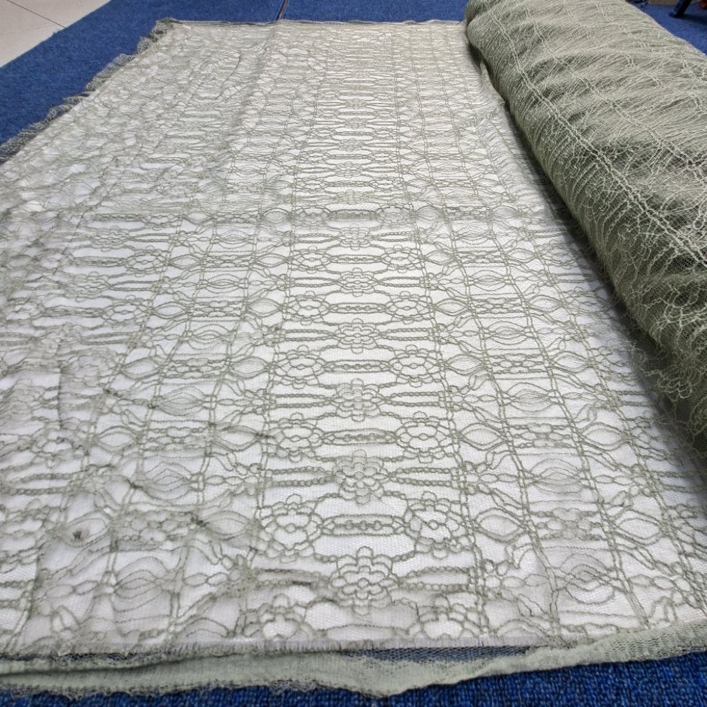 Kain Chantily Meteran Premium / Bahan Halus & Lembut / Santili