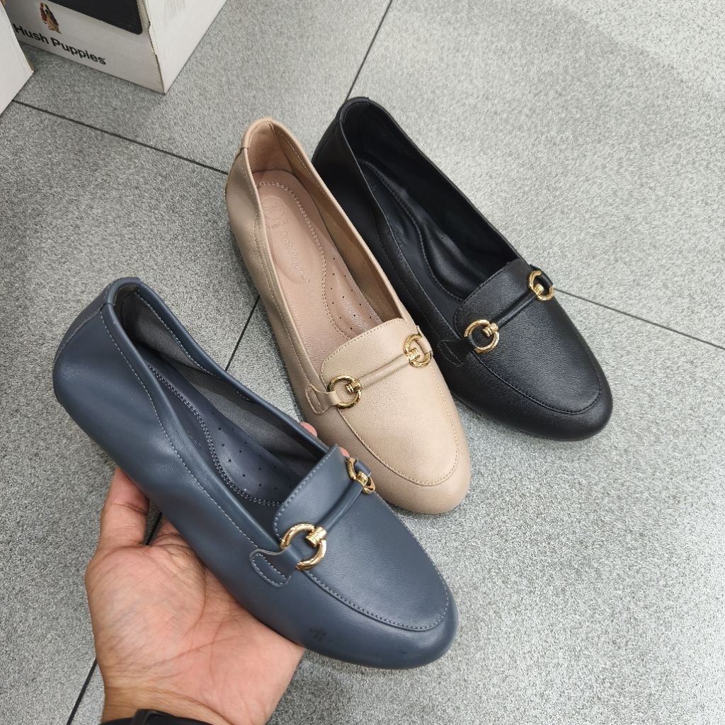 Hush puppies Mathea jansen sepatu slip on wanita origina