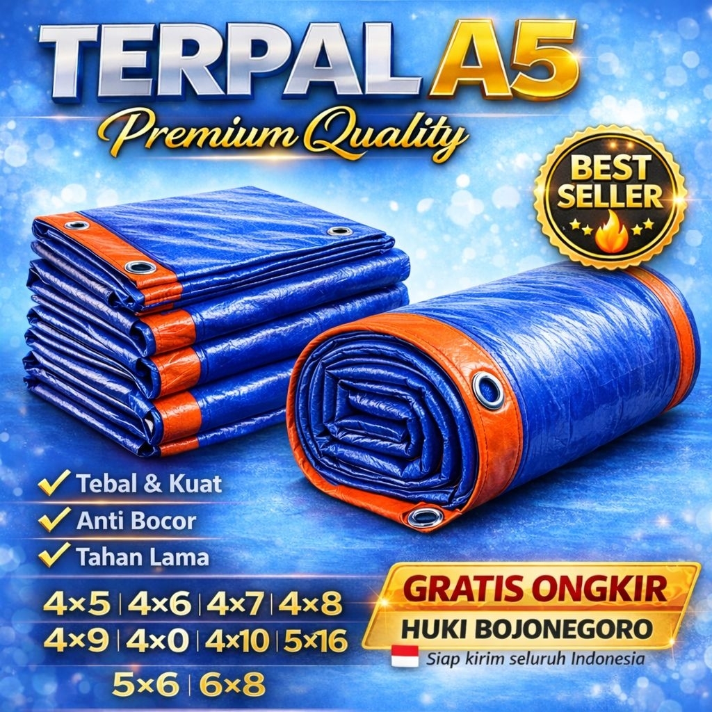 terpal plastik Korea A5 5x6 5x7 5x8 terpal tenda terpal terpal teruk terpal tenda dll
