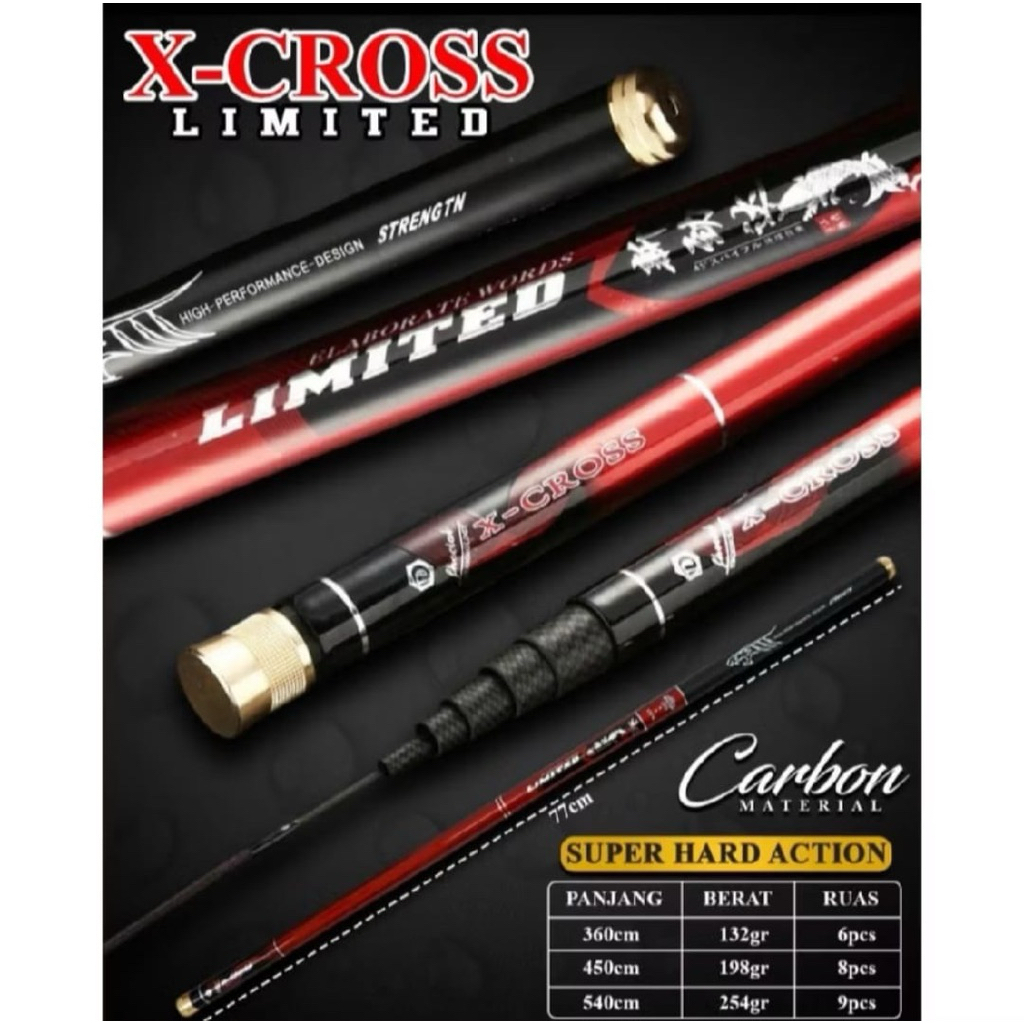 Joran Tegek X - Cross Limited Material Carbon Action Kaku