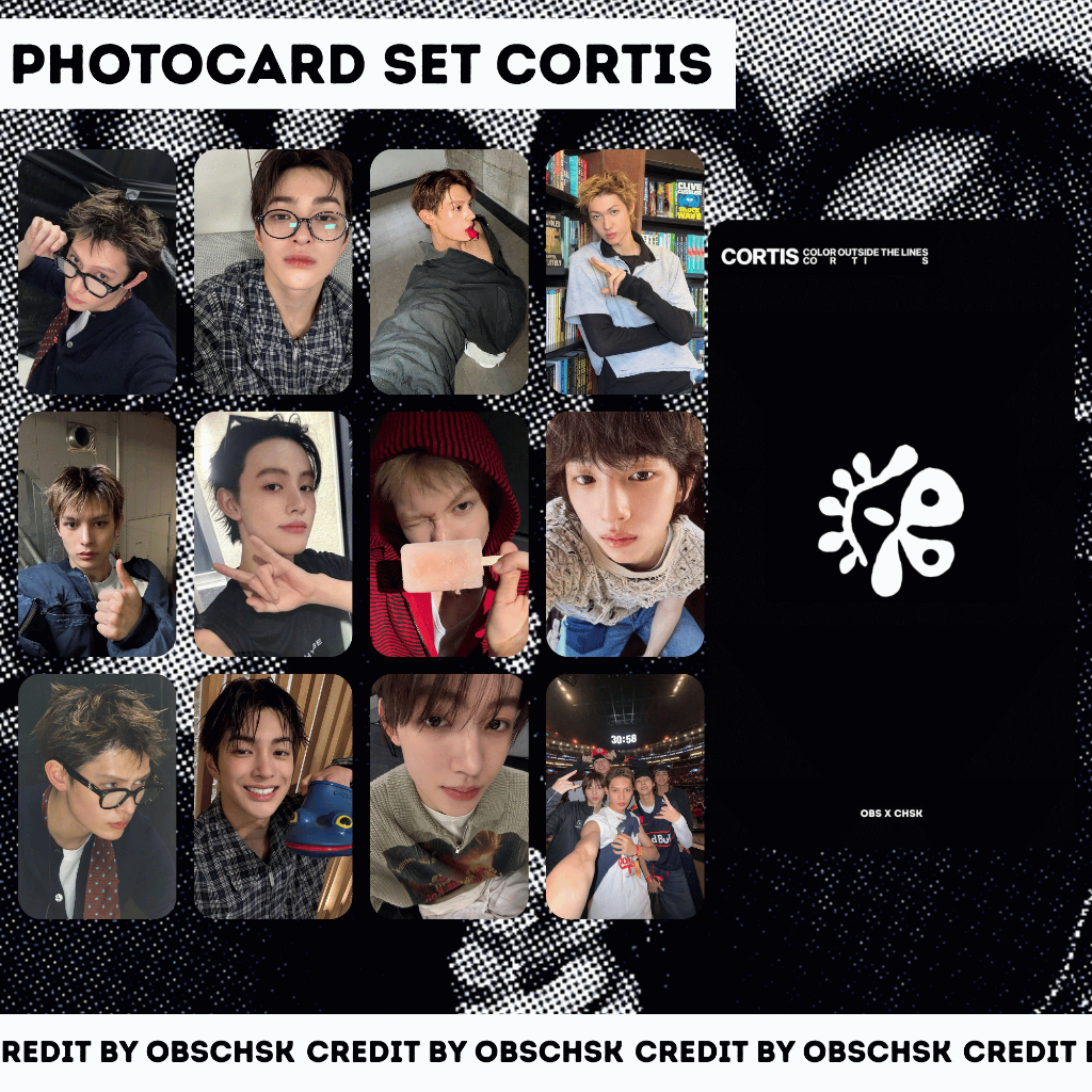 Photocard set CORTIS / Photocard unofficial KPOP Cortis / Pc unoff keonho seonghyeon martin james ju