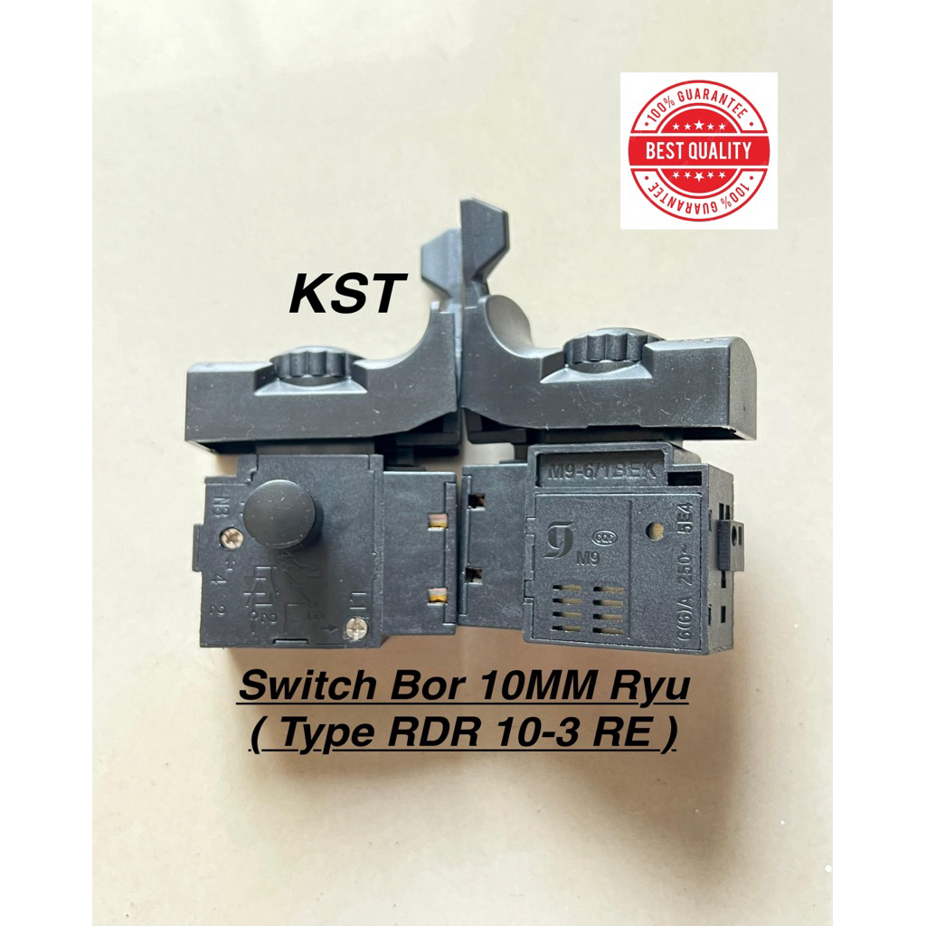 Switch Saklar Bor Ryu RDR 10-3 Saklar Switch Bor Ryu 10 MM
