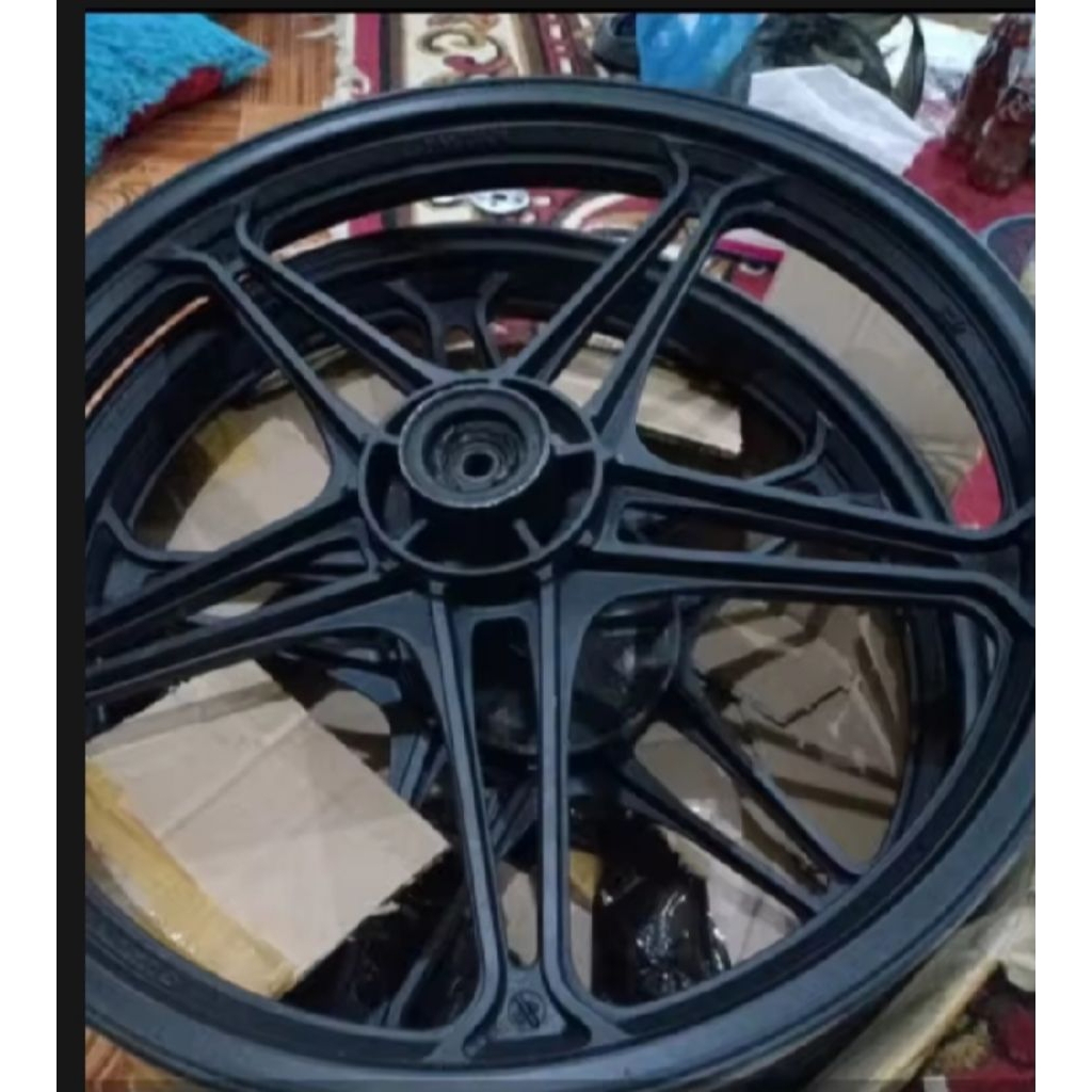 velg pelek racing Suzuki Thunder depan belakang Copotan