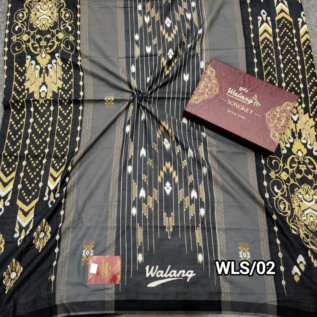 SARUNG WALANG  SIGNATURE  KAIN RAYON TIMBUL SONGKET DOBY
