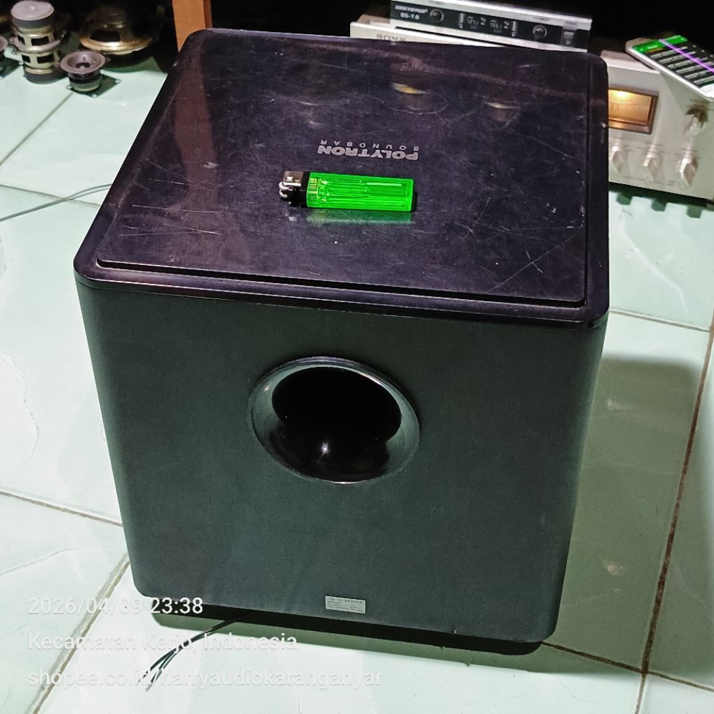 Speaker Subwoofer Pasif POLYTRON 6,5 inch – Mulus Normal Ori Siap Pakai