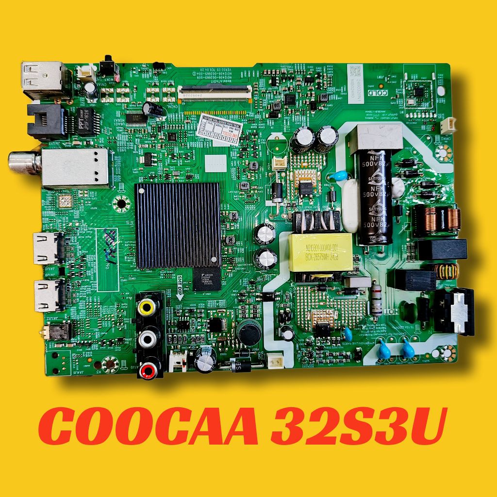 coocaa 32s3u soket 60pin - mb coocaa 32s3u - mainboard tv coocaa 32s3u - mobo tv coocaa 32s3u - moth