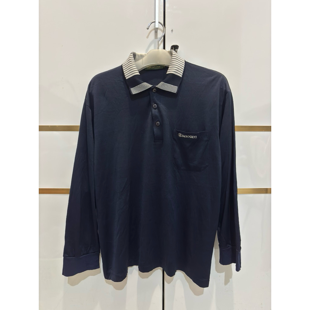 Baju polo shirt lengan panjang Paolo Gucci