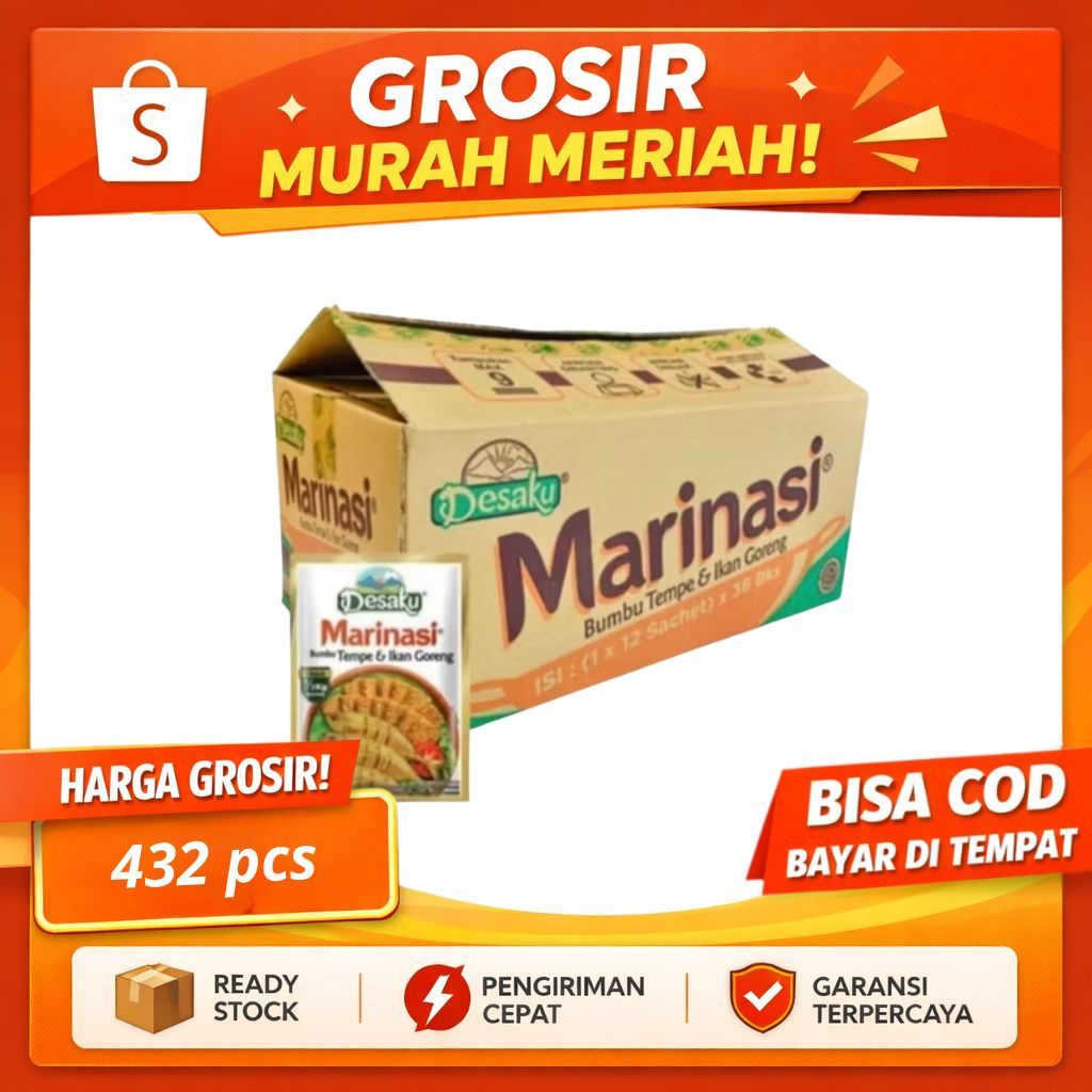Bumbu Marinasi Desaku 1 Karton - Praktis, Praktis, Praktis
