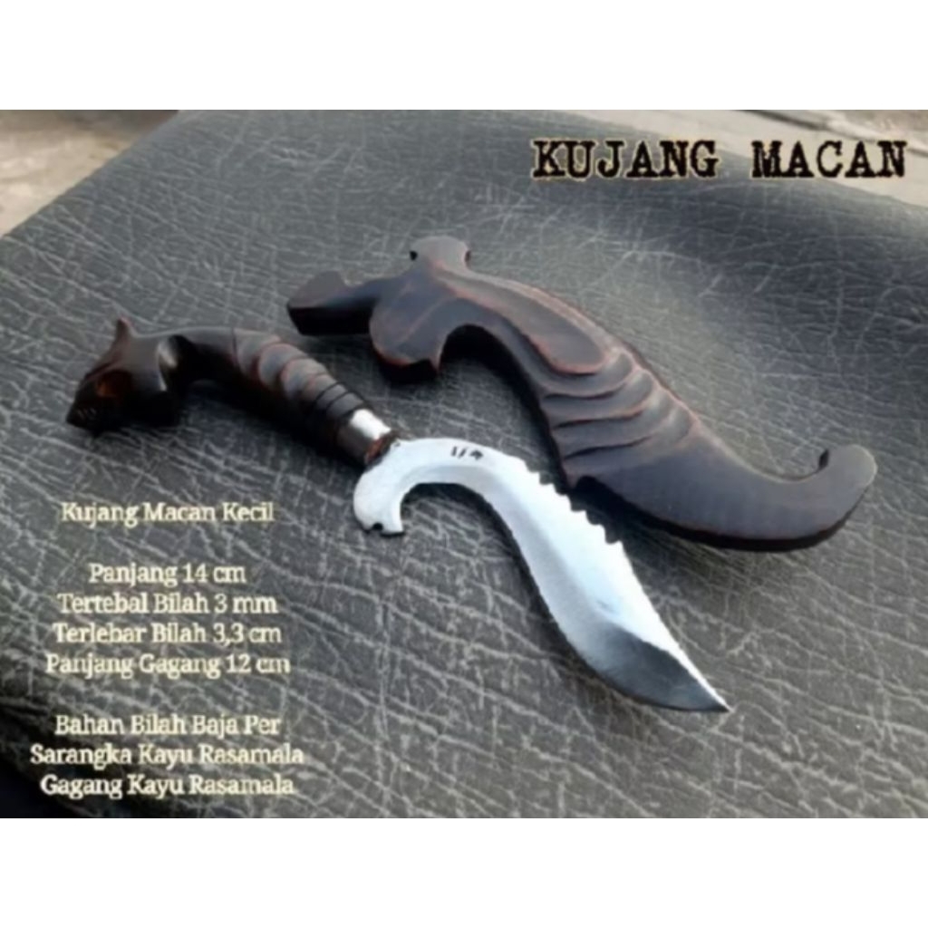 Kujang Kecil / Kujang Macan Baja / Kujang Siliwangi