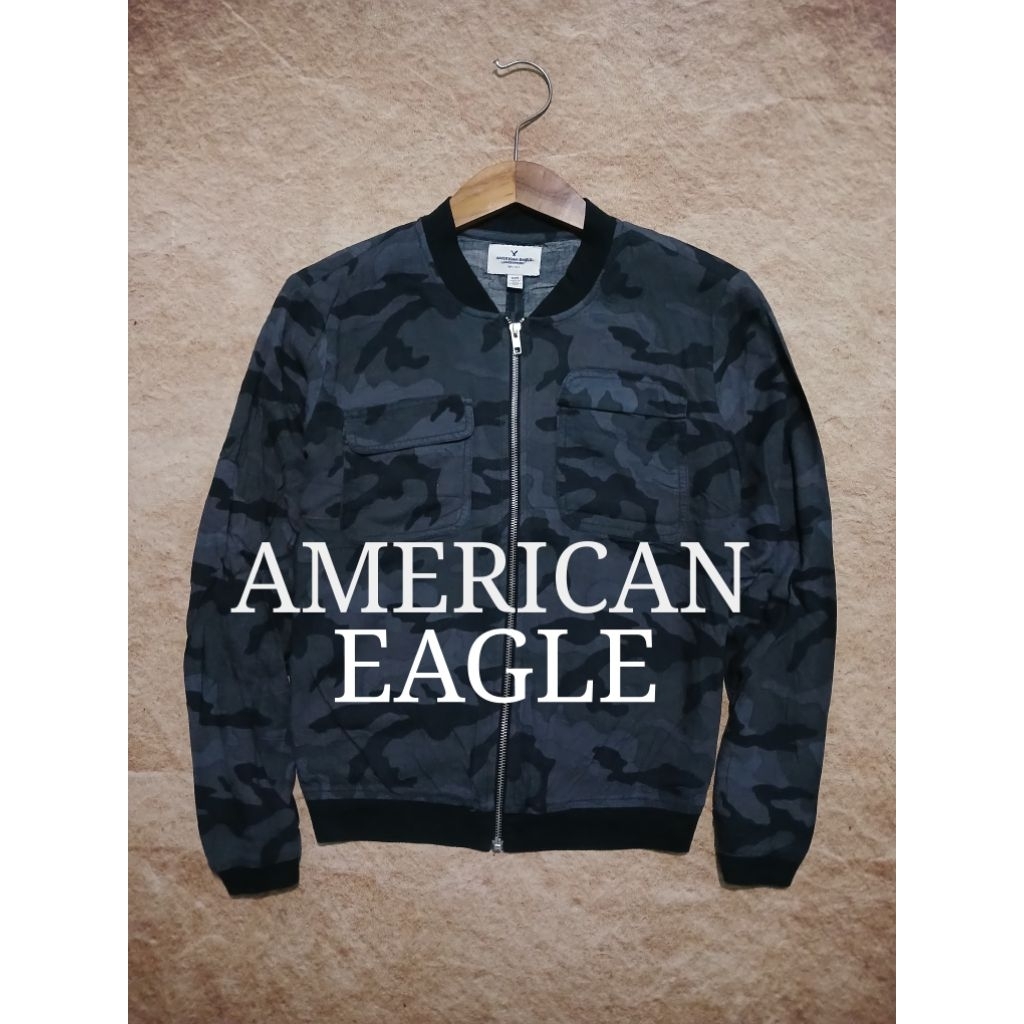 Jaket casual bomber AMERICAN EAGLE bekas pakai
