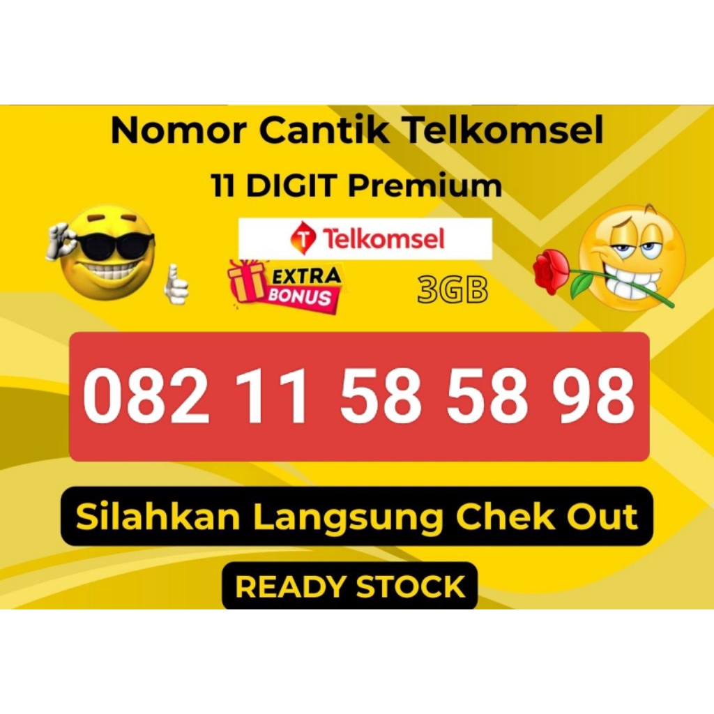 SIM-card Telkomsel 11 digit
