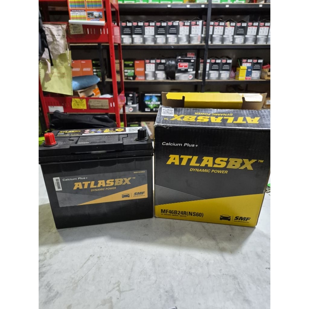 Aki Atlas BX NS60/L/LS 45 Ah Avanza/Rush/Livina/Yaris/HRV/CRV/Grandmax