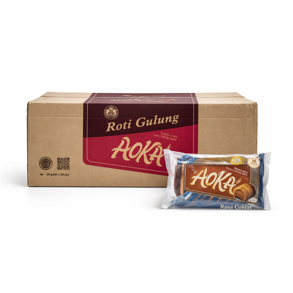 Aoka Roti Gulung 1 Dus